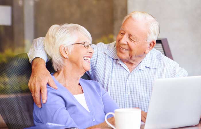 Couple Smiling